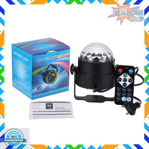 Proyektor LED Lampu Disco + Remote Control EU Plug - CY-LV-RG PRT11