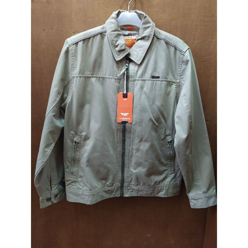 kemeja casual cardinal