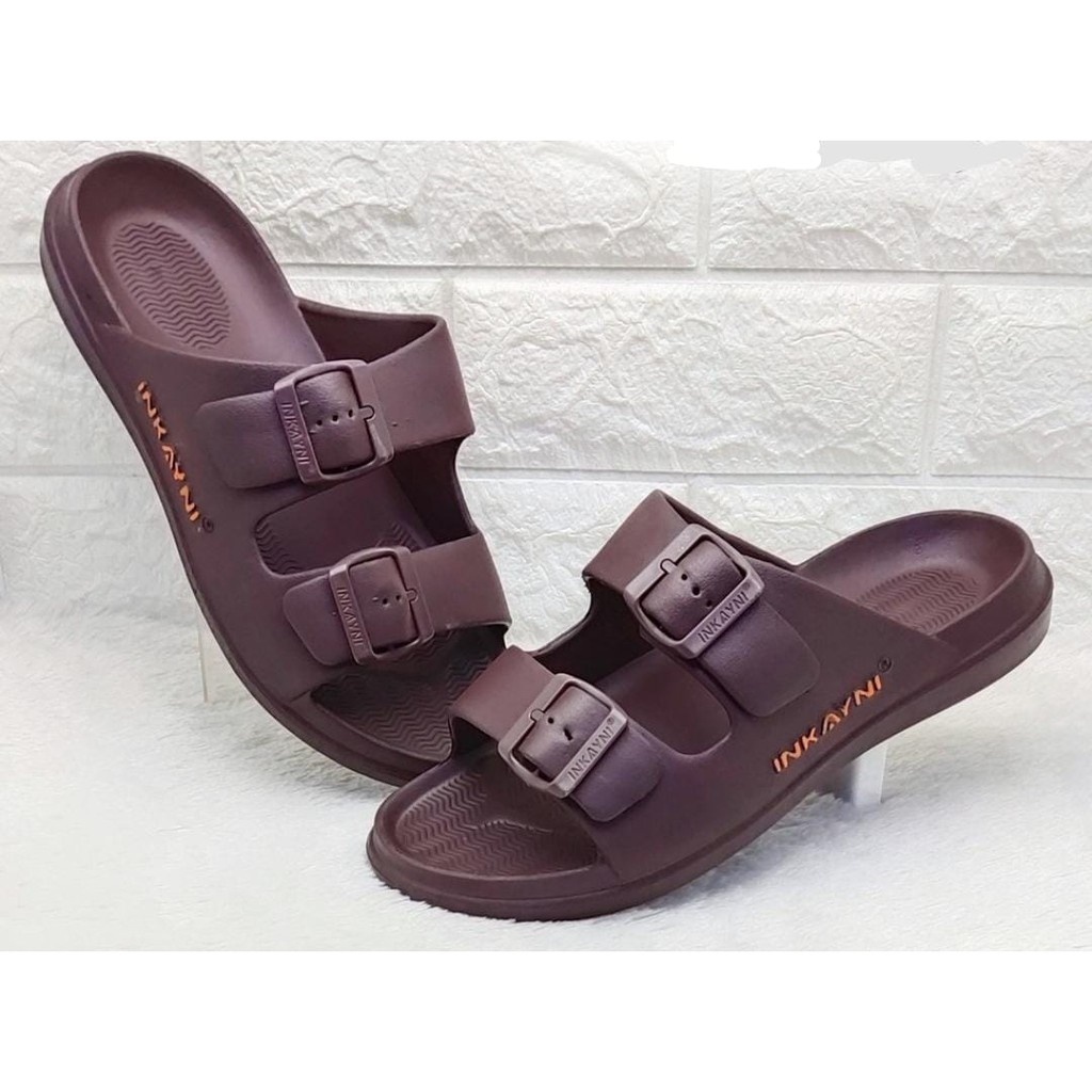 Sandal Selop Karet Pria INKAYNI YK6030 / Sandal  Cowok 2 Tali Merek Inkayni Ukuran 39-44 PROMO