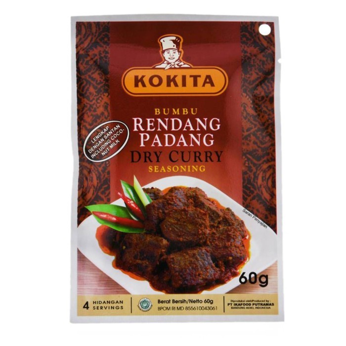 

Kokita Bumbu Rendang Padang 60 gr