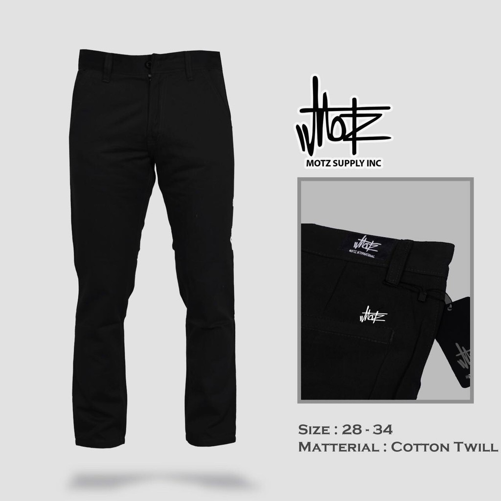 Ourules CELANA  CHINO  ORIGINAL MOTZ INT BANDUNG  PREMIUM 