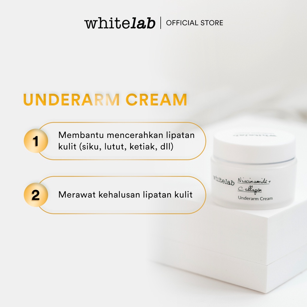 WHITELAB UNDERARM CREAM 20GR