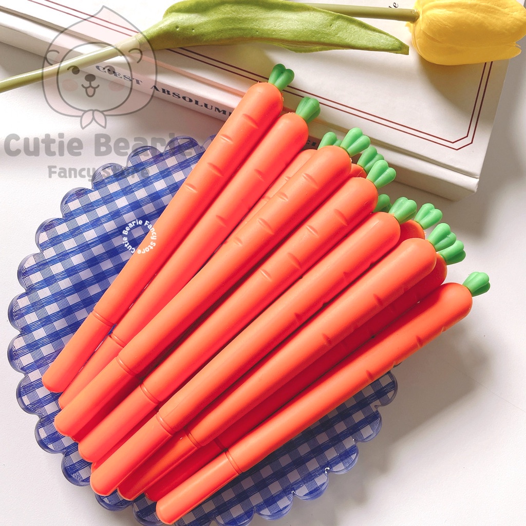 

⭐Cutiebearie⭐ Pulpen Gel Karakter Wortel Bolpen Gel Lucu Imut Murah Pen Pena Pulpen Gelpen [PCS]