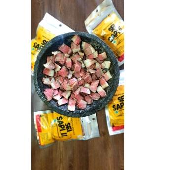 

[PRODUK GEKMN] SEI SAPI / DAGING ASAP 120gr + (chili oil ) FROZEN FOOD / MAKANAN SIAP SAJI / MAKANAN 9LQ