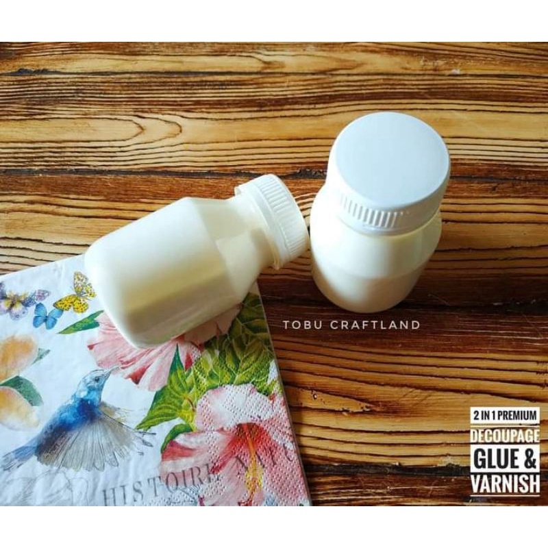 

2 in 1 premium glue and varnish 120 ml