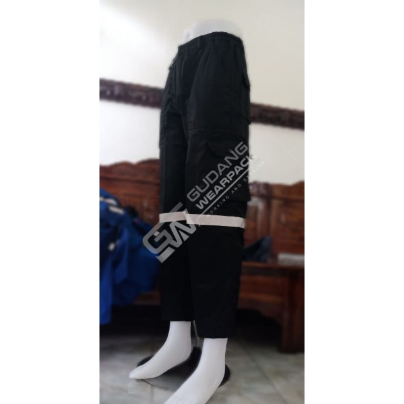 CELANA KERJA Gudang Wearpack - Celana Kerja Seragam Proyek Warna Hitam