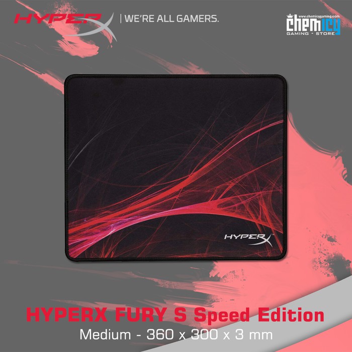 HyperX Fury S Speed Edition Cloth Gaming Mousepad - Medium