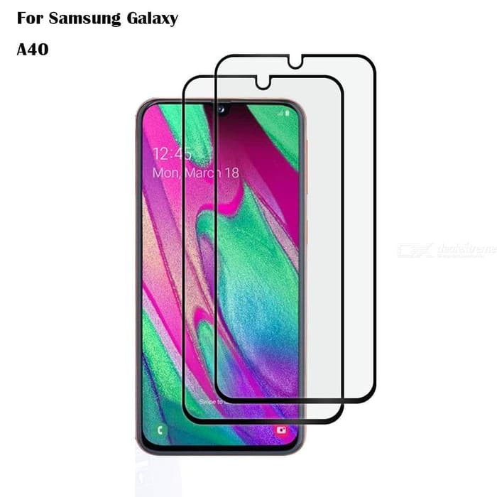 TEMPERED GLASS FULL HD SAMSUNG GALAXY A40 ANTI GORES KACA FULL HD