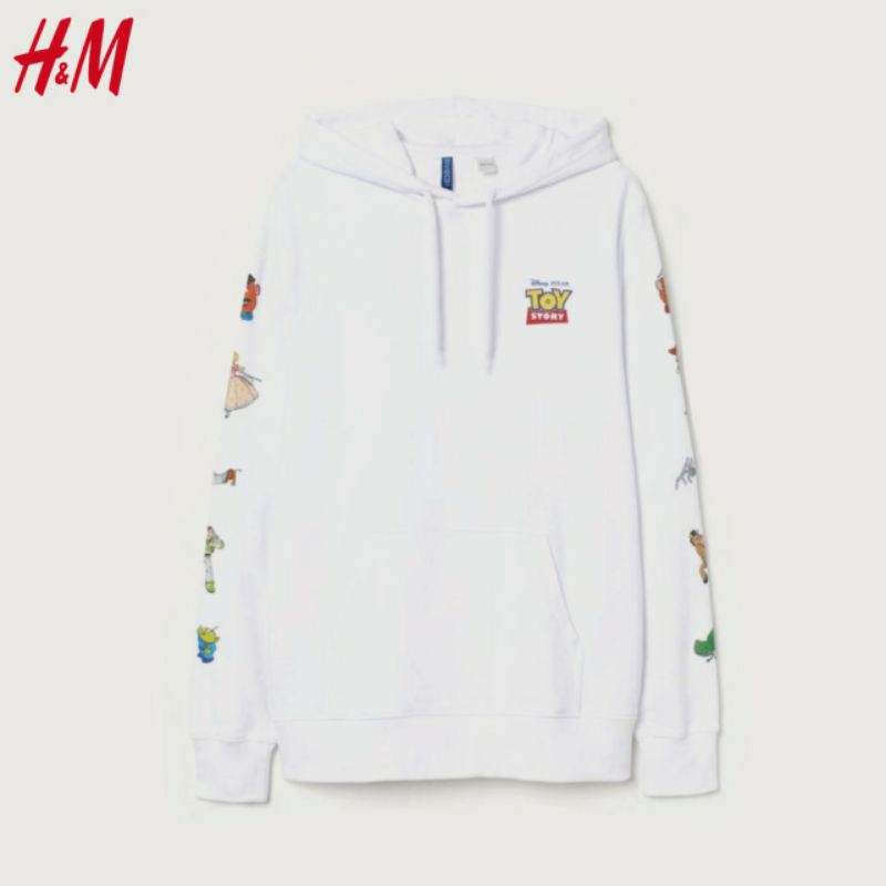 

HODDIE H&M | HODDIE TOYSTORY WHITE ORIGINAL HNM| FREE PAPERBAG