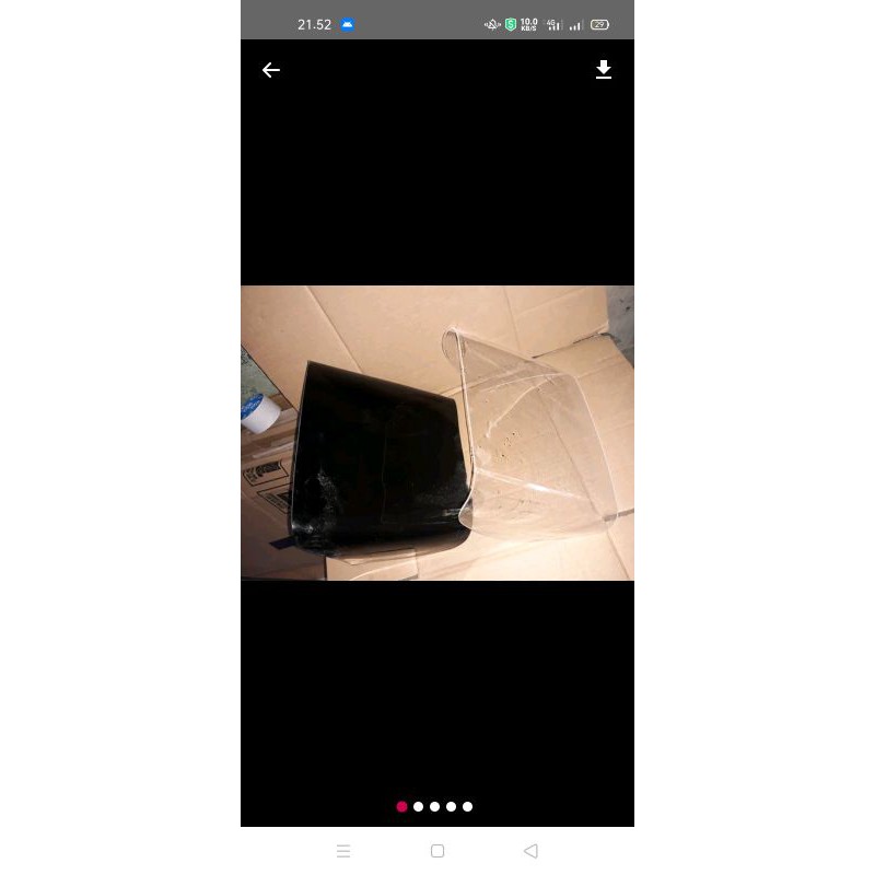 visor kerodong RX king