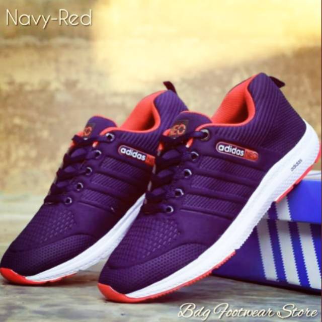SEPATU CASUAL IMPORT ADIDAS NEO - NAVY