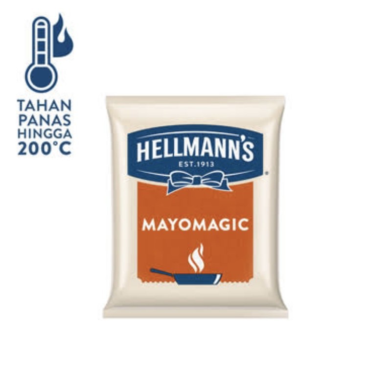 Hellmann's mayomagic pouch 1L/1 Liter Mayo magic Mayonnaise Refill 1Lt 1000ml mayonais mayones