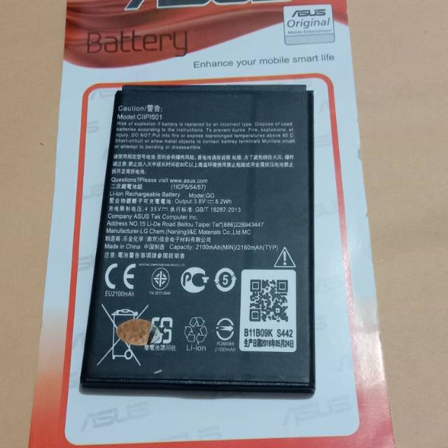 BATERAI BATRE BATTERY ASUS ZENFONE 2 LASER 5.5 CP11P1501  ORIGINAL BATTERY HP