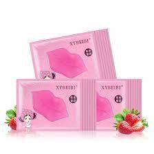 MASKER BIBIR COLLAGEN LIP MASK Pelembab Mulut Kering Moisturizing Moist Halus Lembut Pink