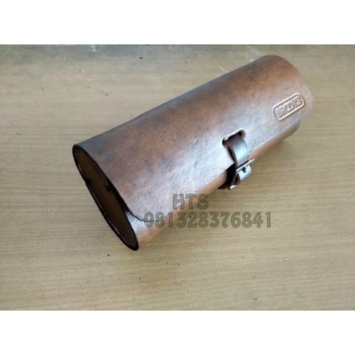 Aksesoris Sepeda - Tas Sadel Sepeda London Taxi Kulit Asli