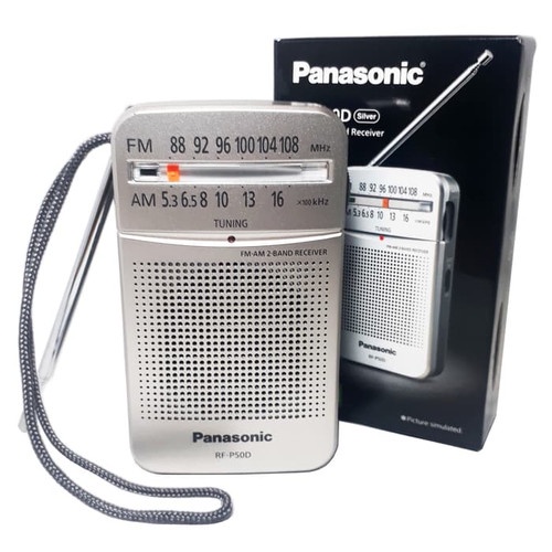 Radio Panasonic RF-P50 AM FM Radio Saku - Pocket Radio