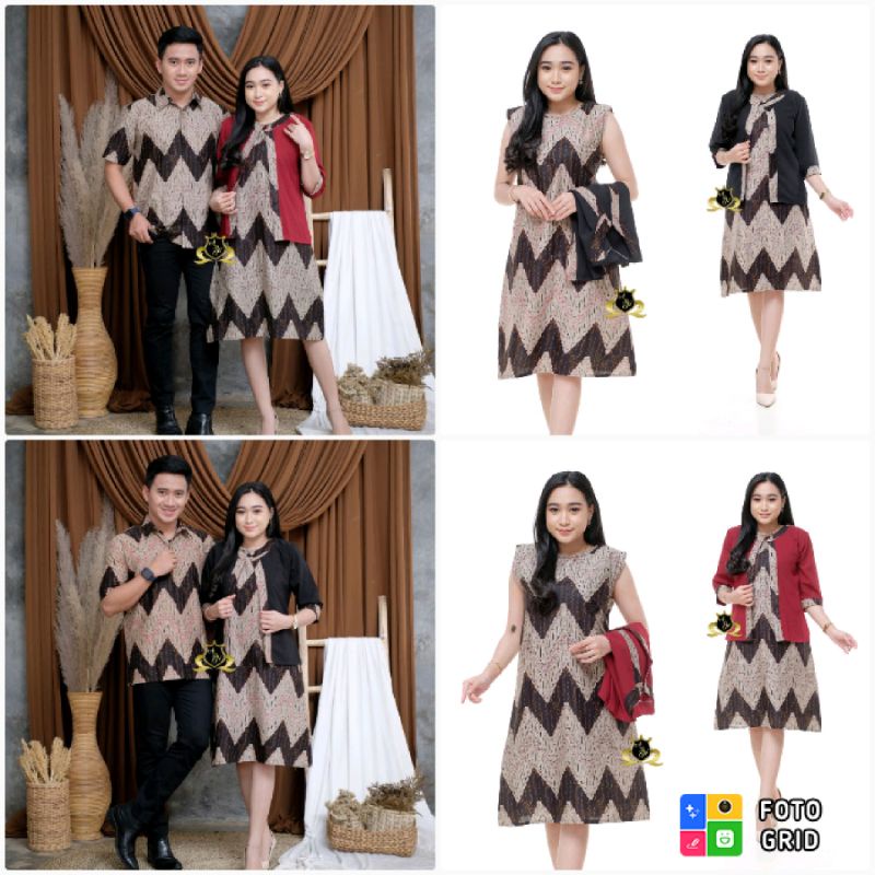 CP DRESS BOLERO MELIA | COUPLE BOLERO TERBARU