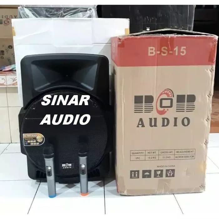 Speaker Portable Meeting Wireless BOB Audio bs 15 Original Bluetooth