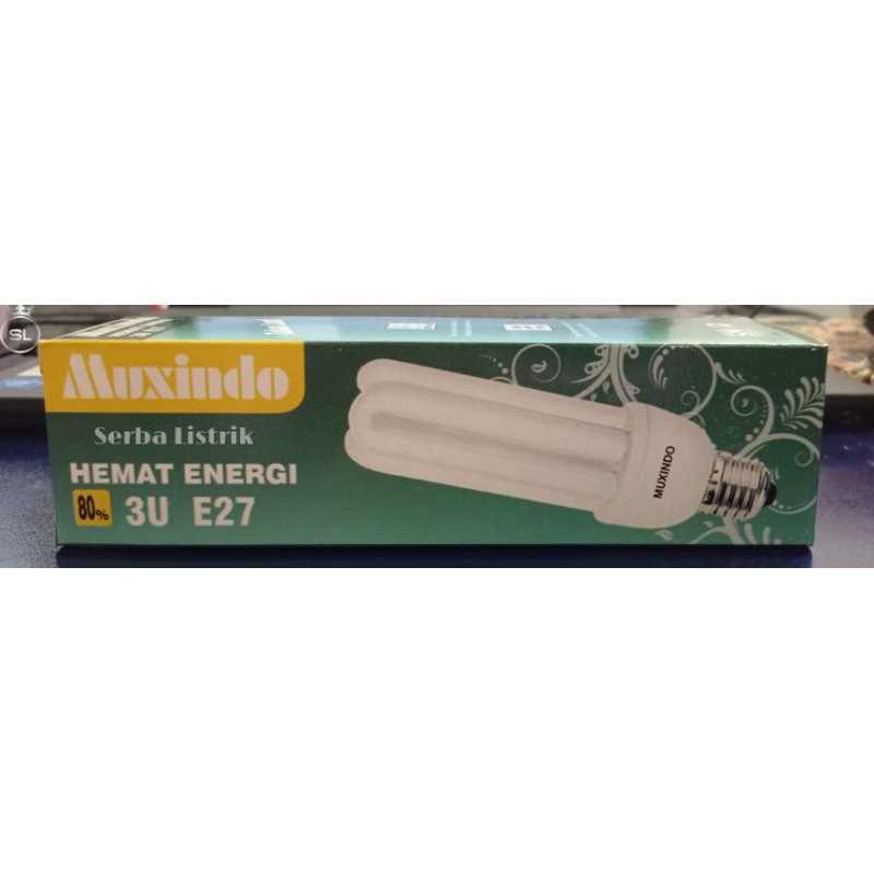 LAMPU PLC 3U E27 MUXINDO 30W