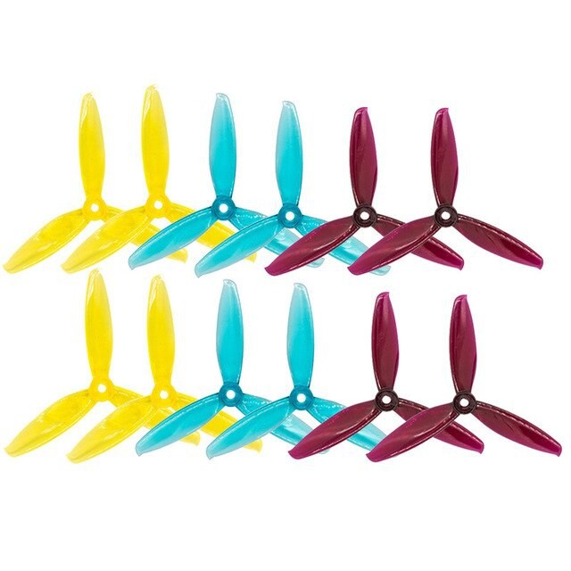 Gemfan Hurricane 51499 3 Blade 5 in POPO Propeller RC Drone FPV Racing