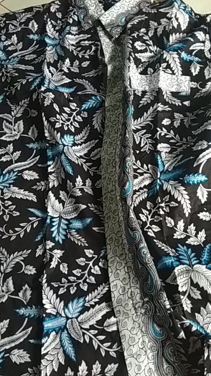 Kemeja Batik Pria Modern Lengan Pendek Casual Modis Trendy Masa Kini Ukuran M L Xl Asli Pekalongan