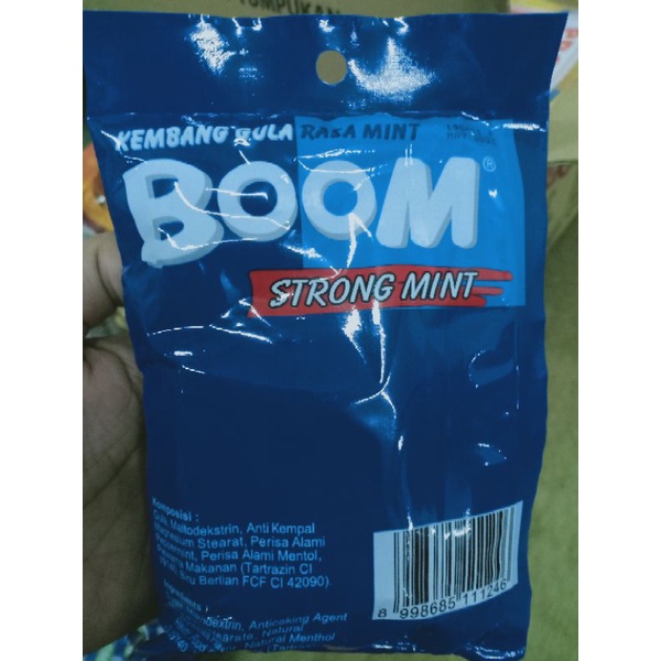 

BOOM SAK STRONG MINT 90 GR (per 5 pack)