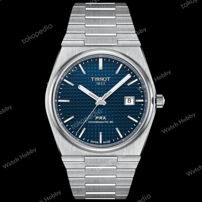 TISSOT PRX POWERMATIC 80 (Blue) Termurah