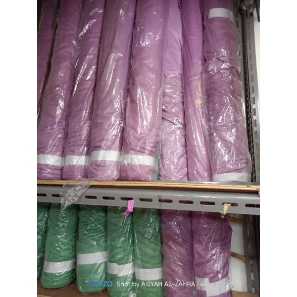 Kain Satin VELVET (harga rol isi 50 yard)