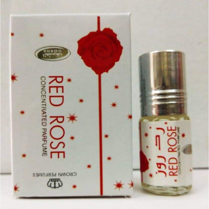 Parfum RED ROSE Varian Dobha 3ml Roll On Non Alkohol