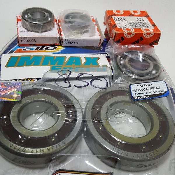Bearing Ratio FAG Hispeed Kruk As Faito S720 Suzuki SatriaF Satria Fu F150 fu150 Full Set Hi Speed f