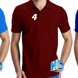 HD | Polo shirt KAOS POLO PRIA / KAOS KRAH | Baju polo pria | atasan pria-4 maron