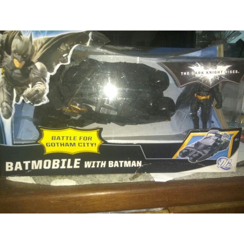 Batmobile with Batman Mattel