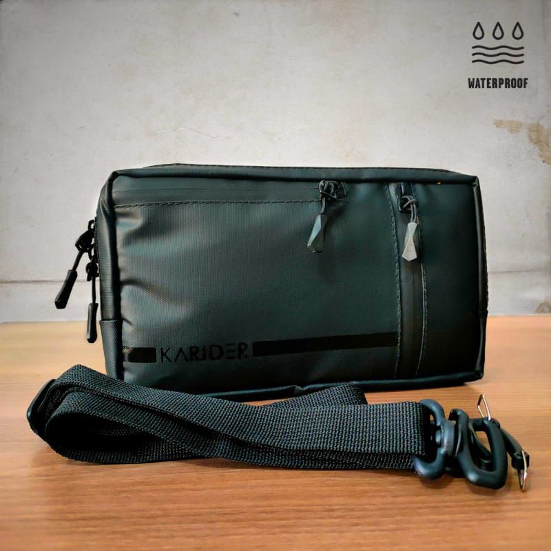 Tas slempang KARIDER 2 Model tali waterproof unisex