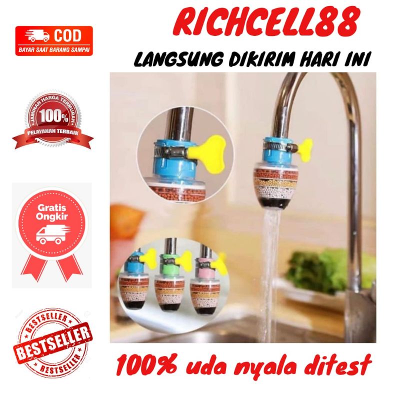 Saringan Filter Kran Air/Penyambung kran Air Cuci Piring Wastafel