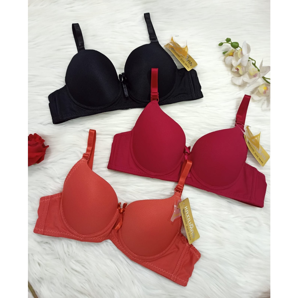 RUMI | Bra BH Fashion Wanita BH Busa Tipis Kawat / KMN 460