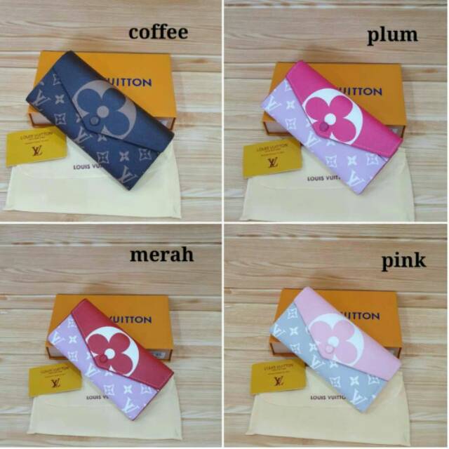 Dompet lv import / dompet panjang lv / dompet lipat lv / dompet lv panjang