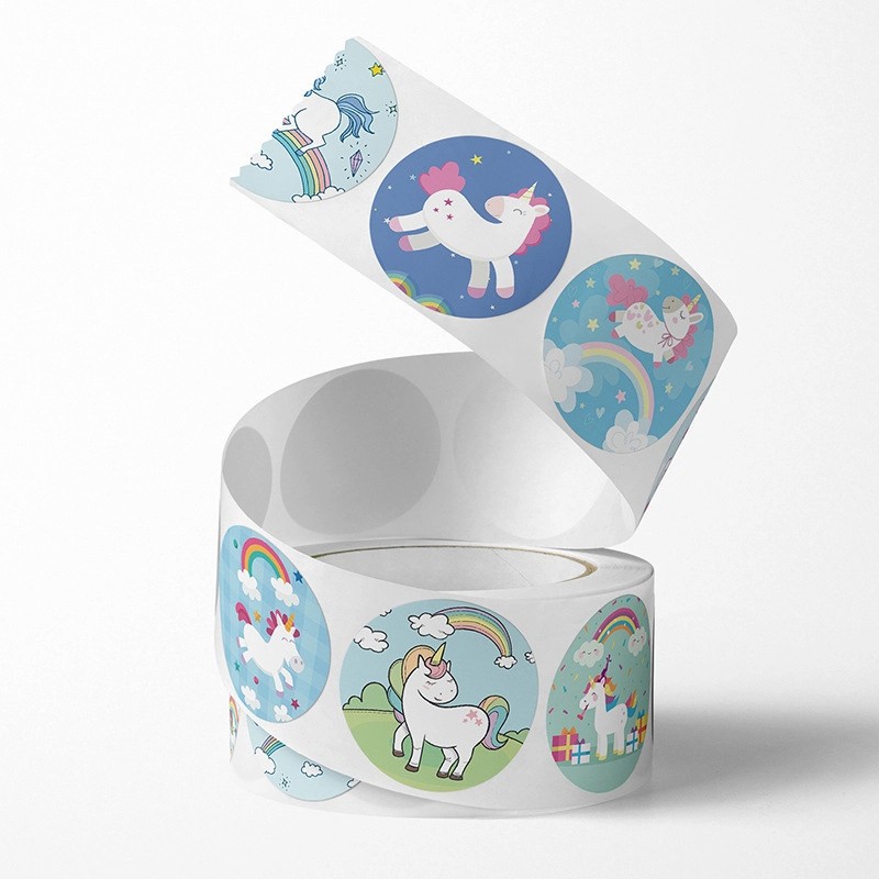 Stiker Unicorn isi 500 Label Sticker Murah My Little Pony Kado Anak