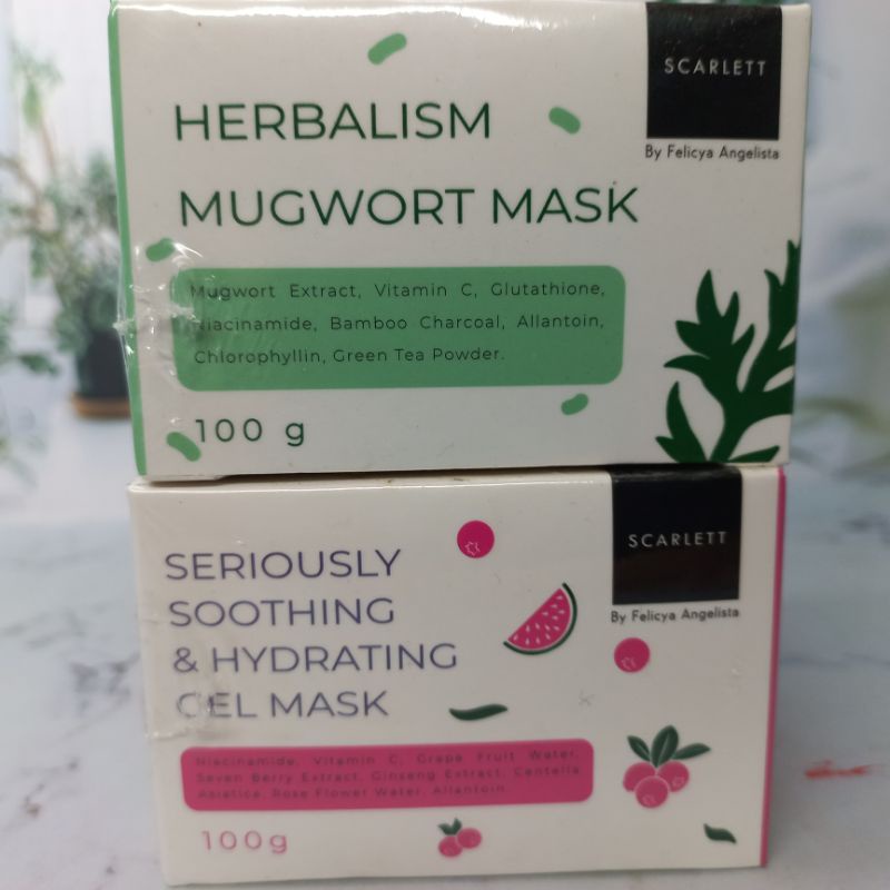 SCARLETT MASK HERBALISM&amp;SOOTHING 2 VARIAN BY FELICIA ANGELISTA