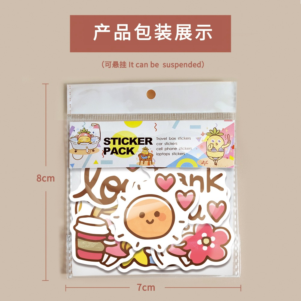40 cute girl stiker kartun Little Loli ponsel case stiker bagasi Cangkir air tangan Buku stiker keci