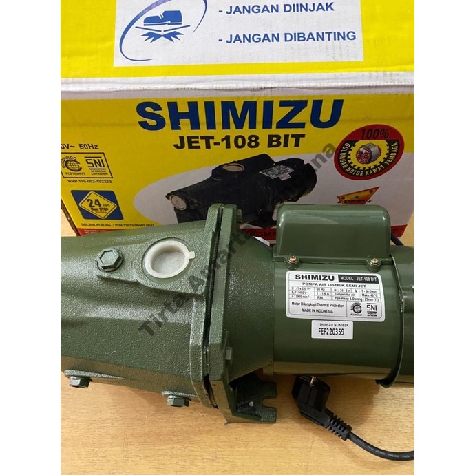 Pompa air semi jet pump Shimizu Jet 108 BIT PRAKTIS