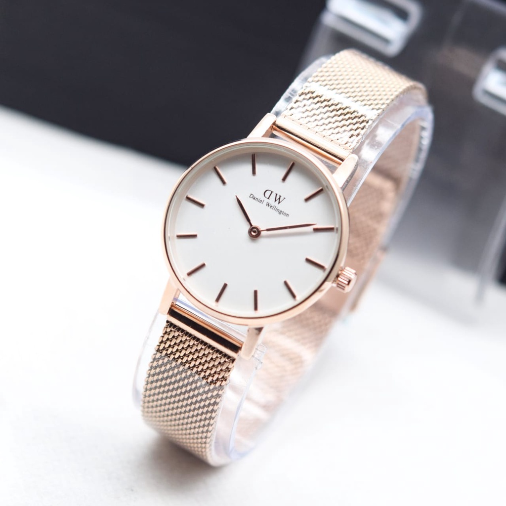 [SS-✅COD] JAM TANGAN WANITA TERBARU 2021 SUPER PREMIUM GRADE ORIGINAL DwE CLASSIC PETITE (Tanpa Box)