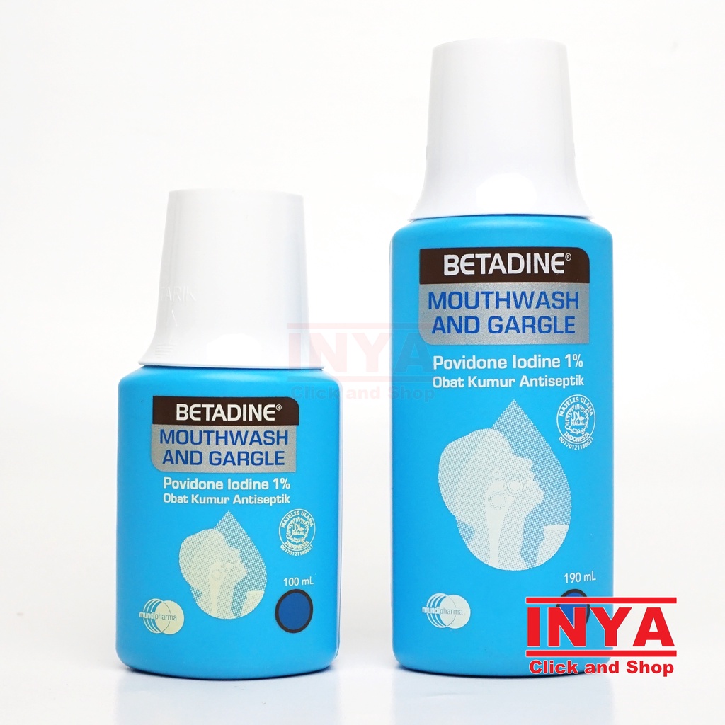 BETADINE MOUTHWASH AND GARGLE - Obat Kumur Antiseptik