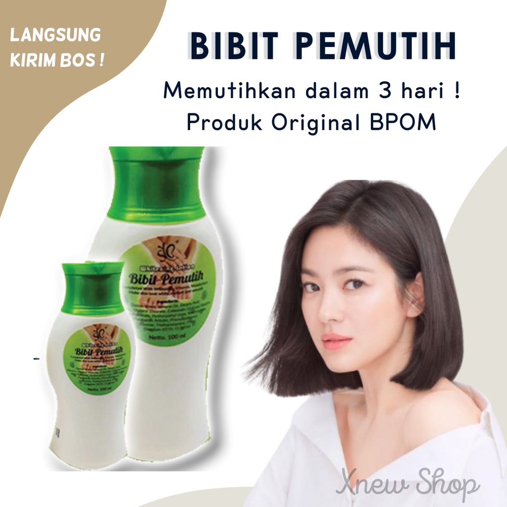 [ BPOM ] WHITENING LOTION SYB Bibit Pemutih Badan Handbody Lotion Original Murah