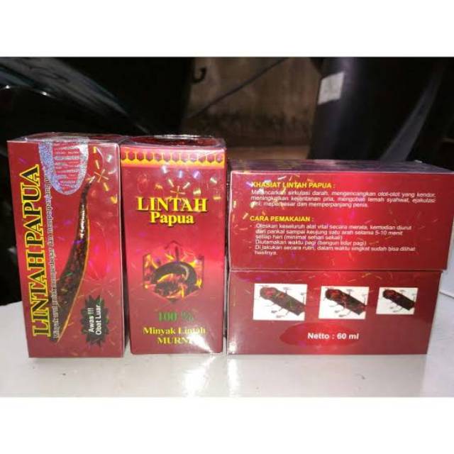 Minyak lintah merah papua original (COD)