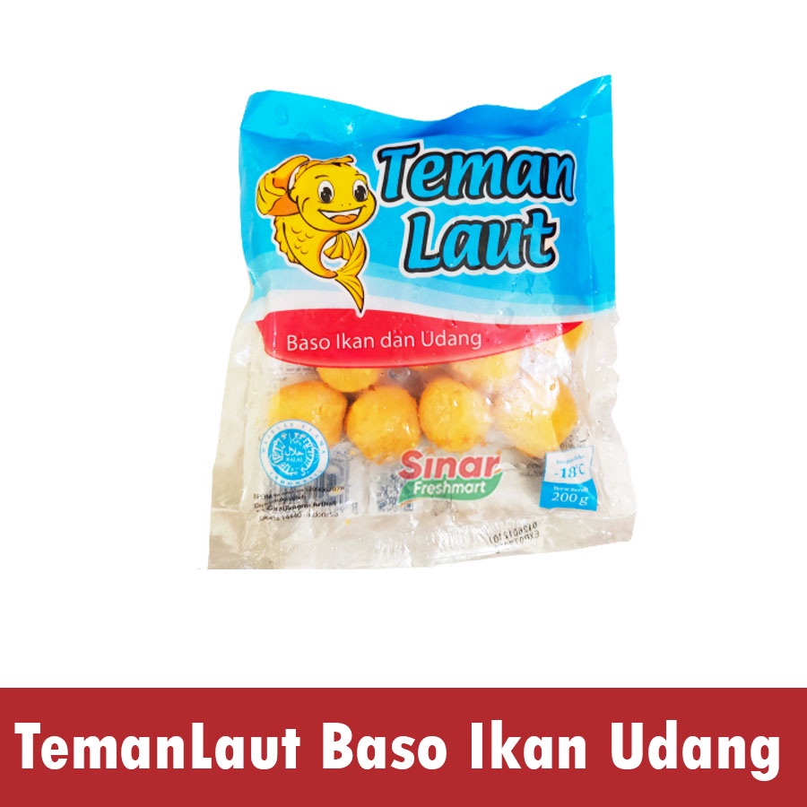 

[SINAR.FRESHMART] TEMAN LAUT BASO IKAN UDANG [200gr]