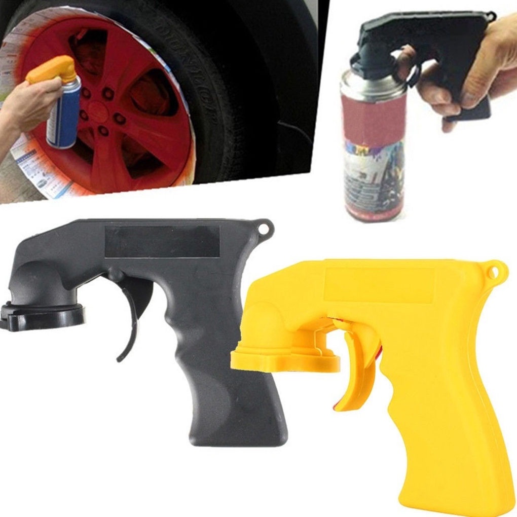 [Coco] Paint Spray Bottle Adapter Aerosol Spray Handle Full Grip Trigger Car Maintenance Accessories