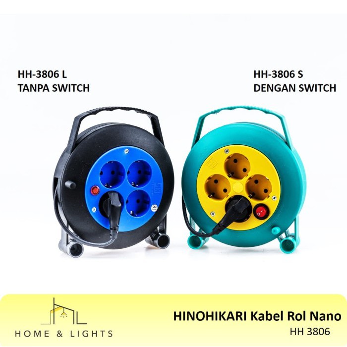 Kabel Rol Hinohikari 3806 S (6Meter) Switch