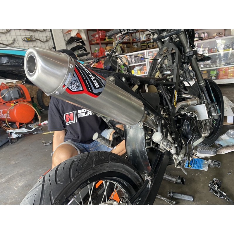 Noctus T3 By Norifumi - KNALPOT RACING ORIGINAL KLX CRF WR155 - Supermoto - Bukan proliner gp7 over-4