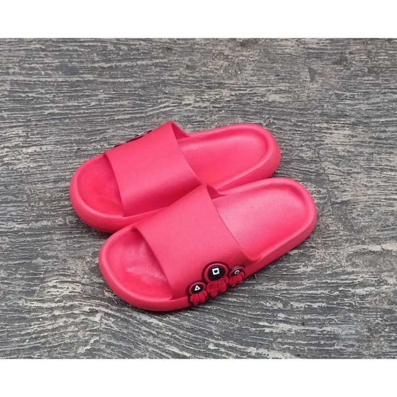 Sandal Jelly Import Terbaru Anak Laki Laki /Perempuan Terbaru Selop Balance Squid Game 8619 Viral