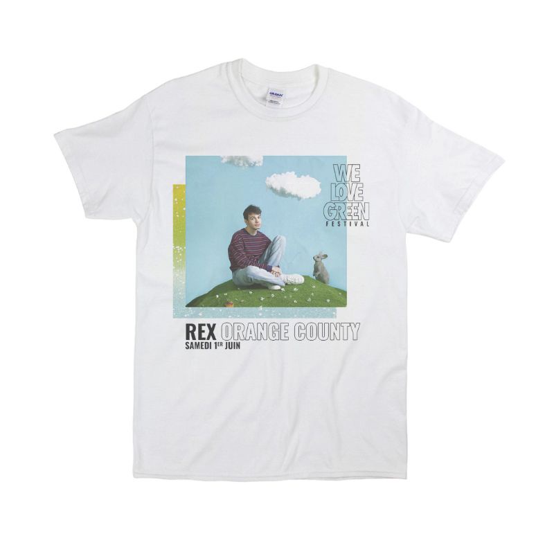 KAOS / T SHIRT / REX ORANGE COUNTY / KAOS BAND REX ORANGE COUNTY WE LOVE GREEN